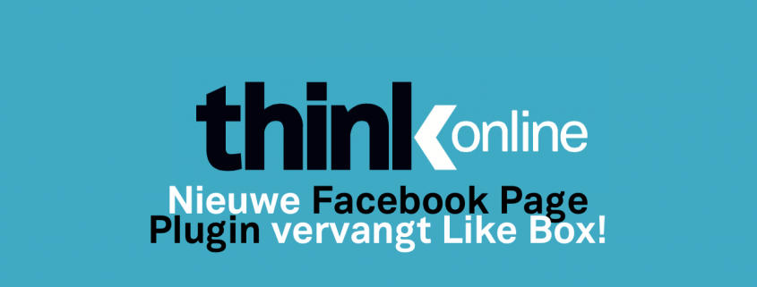 Facebook page plugin vervangt like box